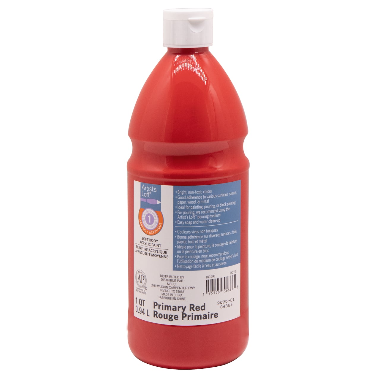 6 Pack: Soft Body Acrylic by Artist's Loft® 32oz.